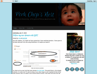 porkchopsnest.blogspot.com.au screenshot