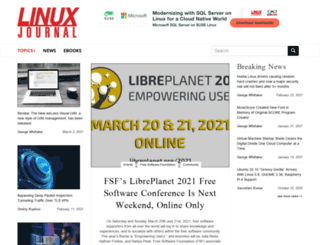 porky.linuxjournal.com screenshot