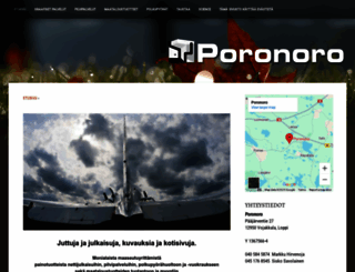 poronoro.fi screenshot