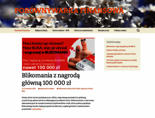 porownywarkafinansowa.com screenshot