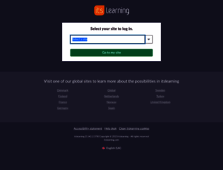 porsanger.itslearning.com screenshot