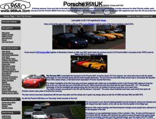 porsche968uk.co.uk screenshot