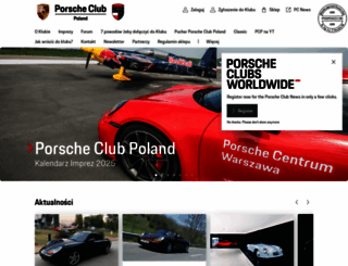 porscheclub.pl screenshot