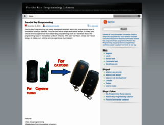 porschekeyprogramming.wordpress.com screenshot
