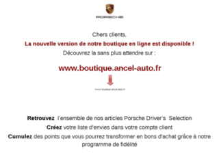 porschelorient-boutique.fr screenshot