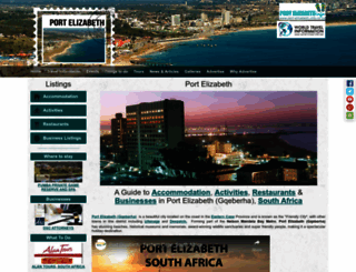 port-elizabeth-info.co.za screenshot