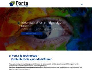 porta-gestelltechnik.de screenshot