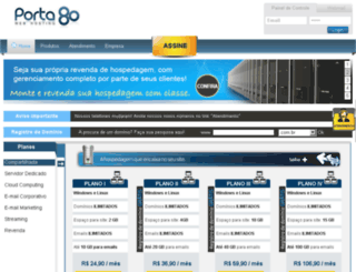 porta80.com.br screenshot