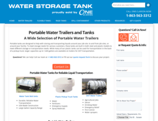 portable-water-tanks.com screenshot