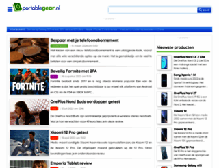 portablegear.nl screenshot
