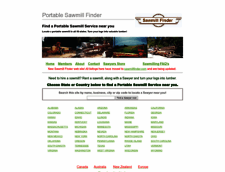 portablesawmill.info screenshot