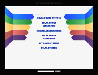 portablesolarpower.biz screenshot