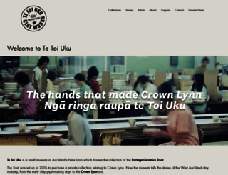 portageceramicstrust.org.nz screenshot