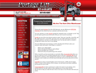 portagelift.com screenshot