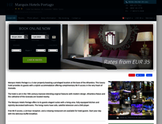 portago-suites-granada.h-rez.com screenshot