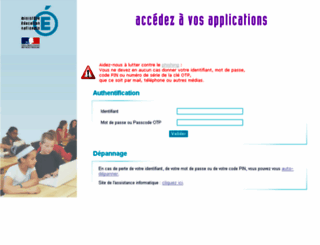 Access Portail-Metier.ac-Rouen.fr. Authentification