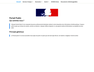 portail-public.fr screenshot