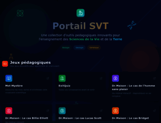 portail-svt.com screenshot