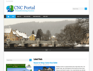 portal-cnc.com screenshot