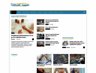portal-realit.cz screenshot