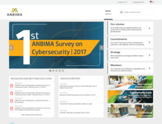 portal.anbima.com.br screenshot