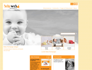 portal.babyweb.at screenshot