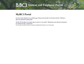 portal.bc3.edu screenshot