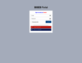 portal.biseb.edu.pk screenshot