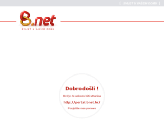 portal.bnet.hr screenshot