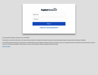portal.capitalbankcard.com screenshot