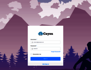 portal.cayzu.com screenshot