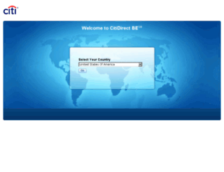 portal.citidirect.com screenshot