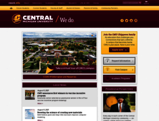 portal.cmich.edu screenshot