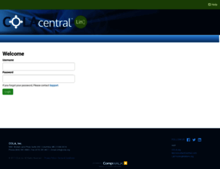 portal.cola.org screenshot
