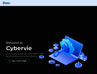 portal.cybervie.com screenshot