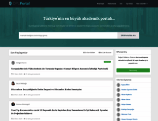 portal.dpu.edu.tr screenshot