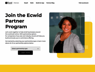 portal.ecwid.com screenshot