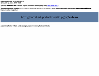 portal.eduportal.koszalin.pl screenshot