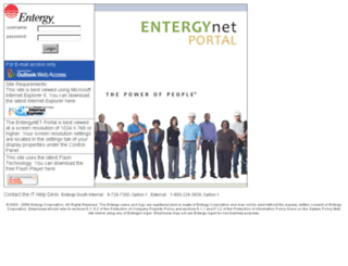 portal.entergy.com screenshot
