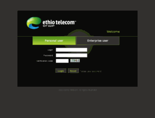 portal.ethionet.et screenshot