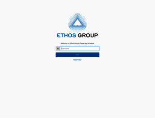 portal.ethosgroup.com screenshot
