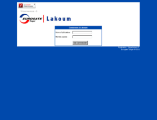 portal.eurogate-tanger.com screenshot