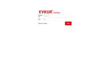 portal.evkur.com.tr screenshot
