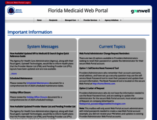 portal.flmmis.com screenshot