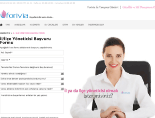 portal.forivia.com screenshot
