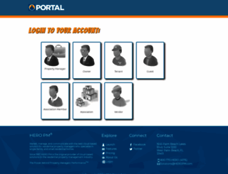 portal.heropm.com screenshot