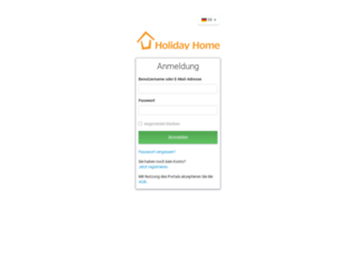 portal.holiday-home.org screenshot