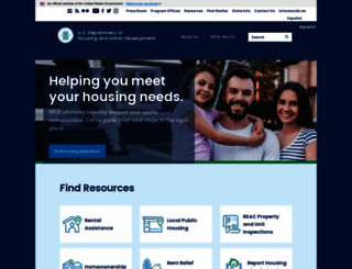 portal.hud.gov screenshot