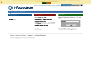 portal.infospectrum.net screenshot