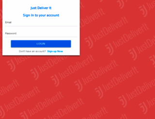 portal.justdeliverit.net screenshot